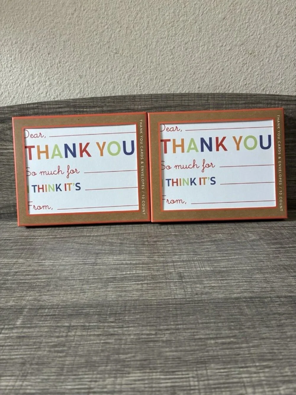 Mari Mi Thank You Cards And Envelopes Two Packs Of Ten